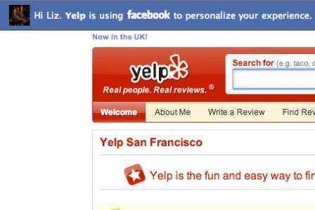 yelp facebook