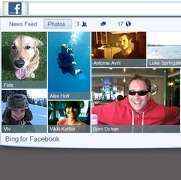 bing barra facebook