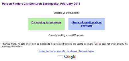 google person finder