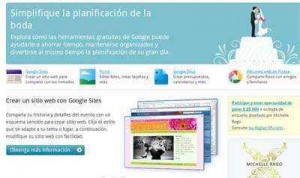 google planificar boda