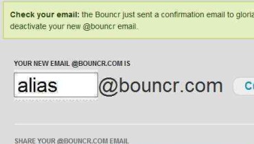 bouncr acortar correo