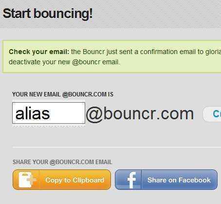 bouncr acortar correo