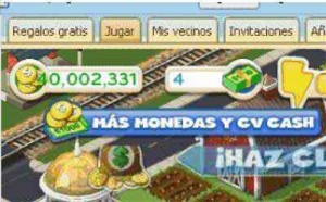 trucos para ganar monedas en cityville