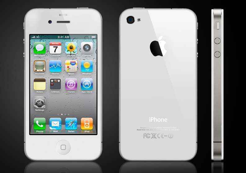 White iPhone 4 a la venta en Apple online