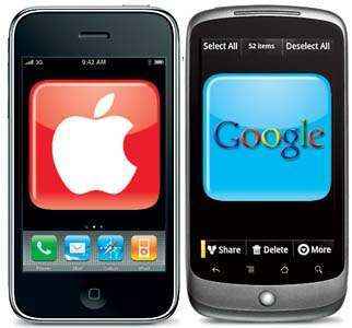 Android de Google le gana a iPhone de Apple