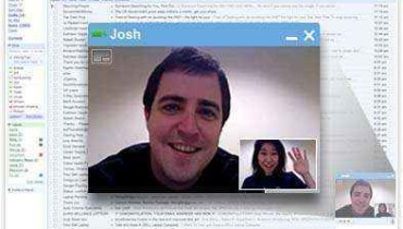 google chat video