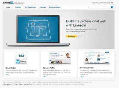 linkedin desarrolladores web
