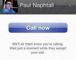 llamar amigos de facebook con facebook calling