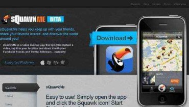 squakme: Compartir eventos con tus amigos en iPhone