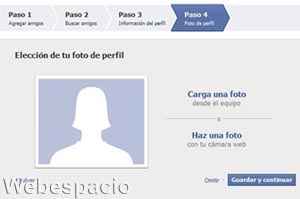 completar perfil facebook foto