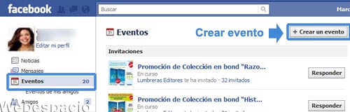 crear evento en facebook