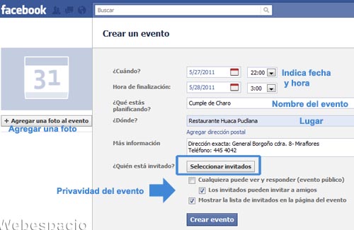 editar eventos facebook