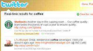 twitter tweets promocionados starbucks