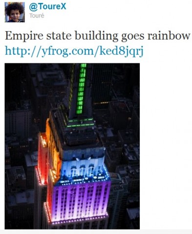 Empire State arco iris