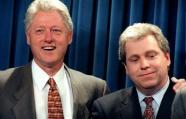 Bill Clinton y nuevo trabajador de Facebook 