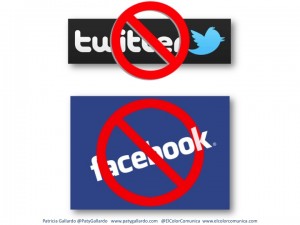 Televisión y radio de Francia prohibido de mencionar a Facebook y Twitter