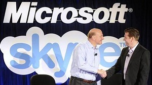 Skype junto a Microsoft 