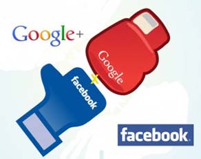 Facebook vs google plus