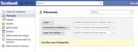 buscar amigos en Facebook