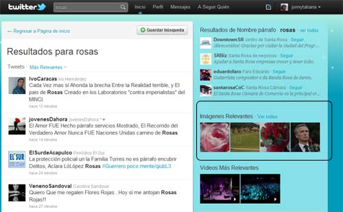 buscar fotos en twitter