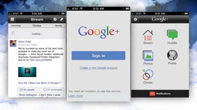 google plus iphone