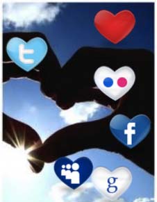 historia de amor en las redes sociales