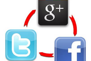 Facebook y Twitter en Google Plus