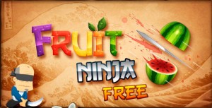 Logo de aplicaciones Fruit Ninja de Android Market