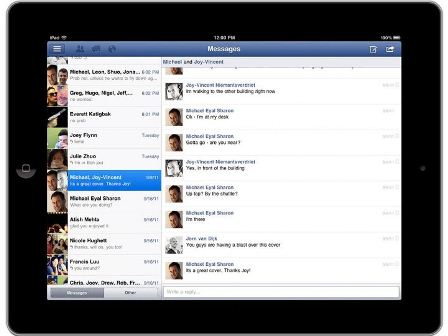 Facebook para iPad