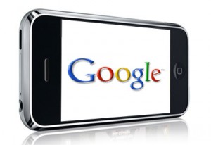 iPhone con servicios de Google