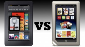 Nook Tablet versus Kinles Fire