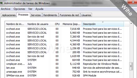 procesos de windows