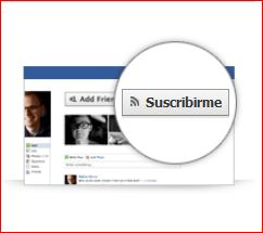 Suscripciones en Facebook