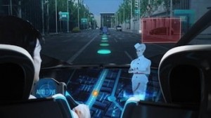 Sistema de navegación en 3D del Toyota Fun-VII