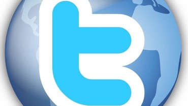 Logo de Twitter en el mundo