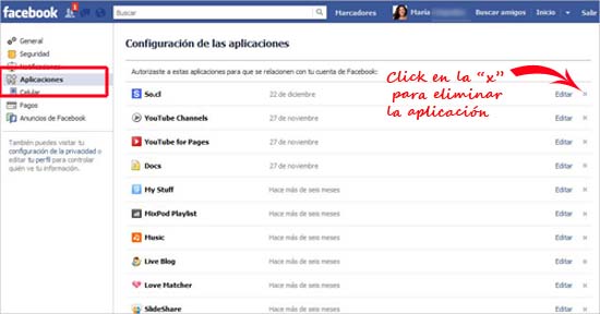 Cómo eliminar una aplicación de Facebook