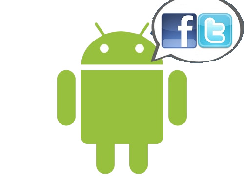 Facebook y Twitter logo