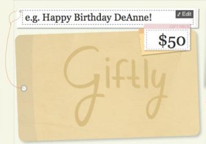 Giftly: envía tarjetas de regalos virtuales para canjear en tiendas 