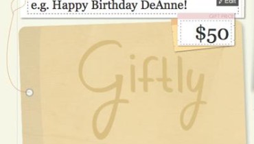 Giftly: envía tarjetas de regalos virtuales para canjear en tiendas