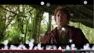 youtube agrega copo de nieve por navidad