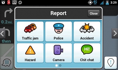 Android Waze 3.0