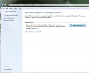 Recuperando con una imagen el sistema Windows 7