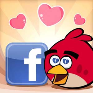 angry birds en facebook