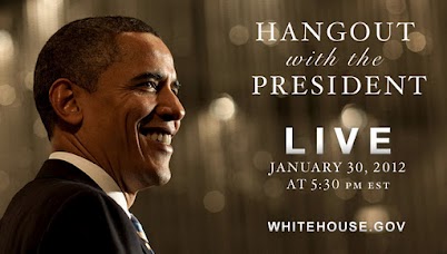 Obama participará de videochat grupal usando hangout de Google+