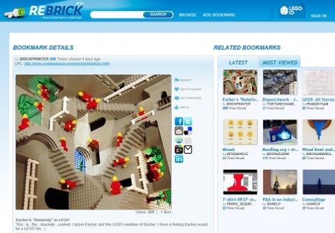  ReBrick, la red social de LEGO