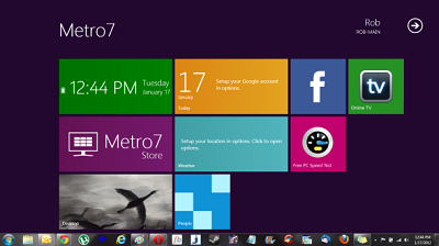 Windows 8 interfaz