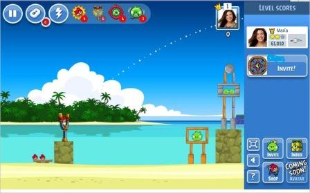 Angry Birds ya está disponible en Facebook 
