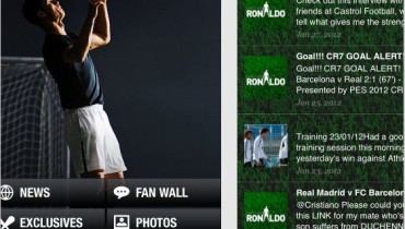 Cristiano Ronaldo lanza su propia aplicación para iPhone y Android