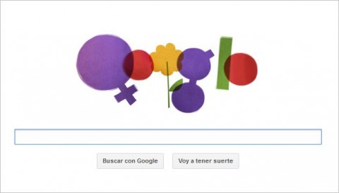 Doodle de Google celebra el Día Internacional de la Mujer 