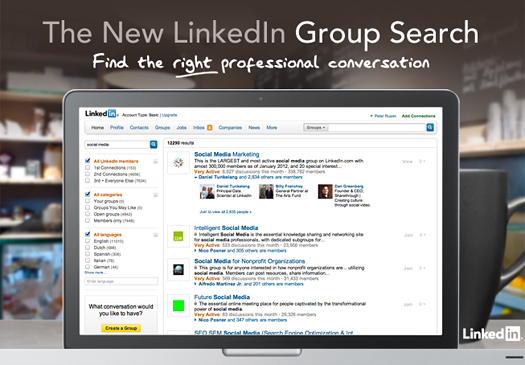 LinkedIn lanza herramienta para búsqueda de grupos